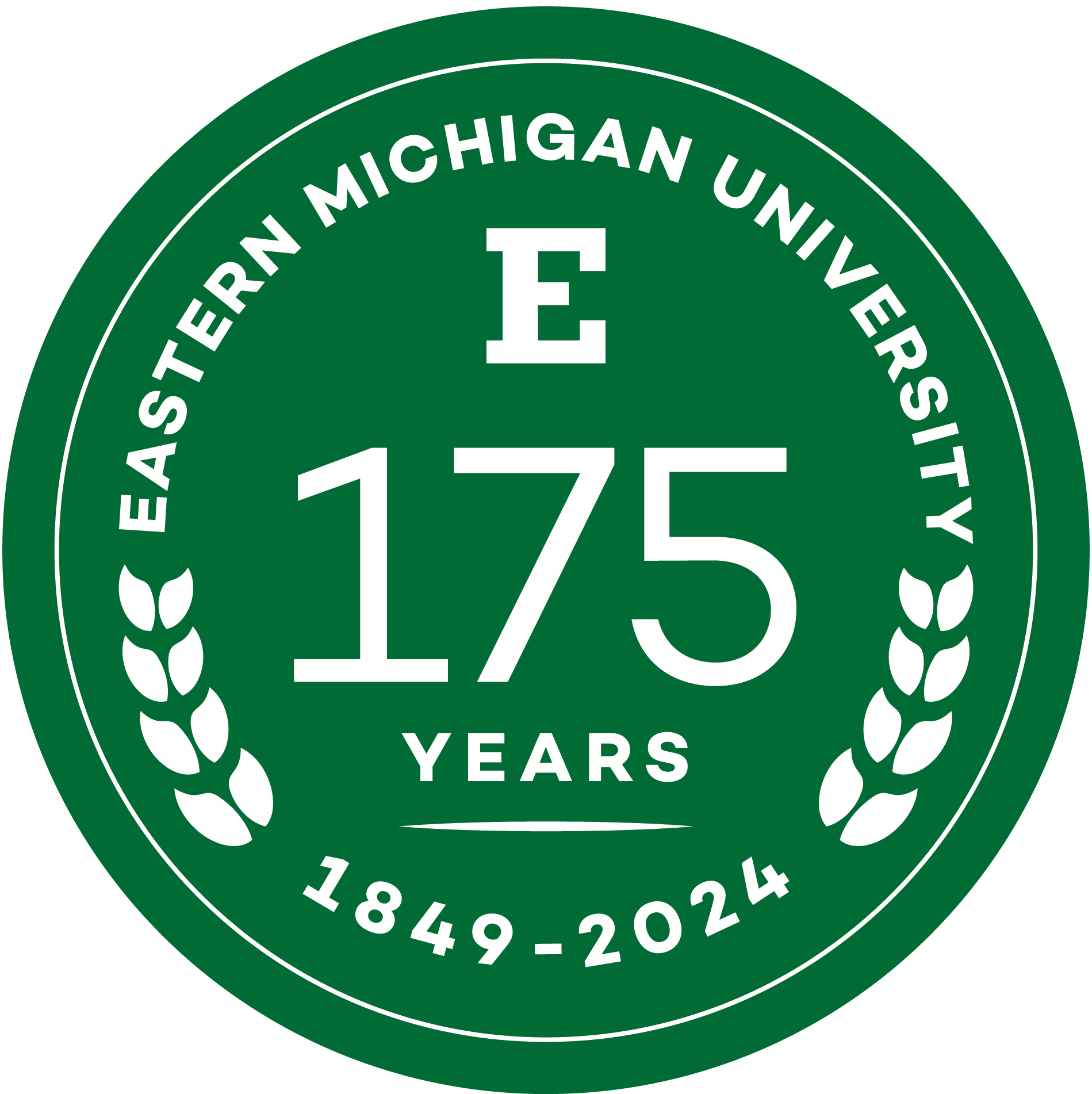 EMU 175th Anniversary logo